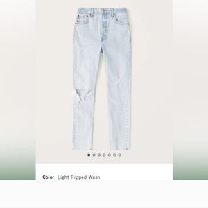 Abercrombie And Fitch The Skinny High Rise size 31/12